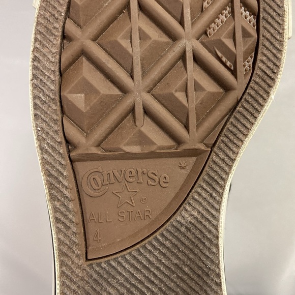 Vintage Converse All Star OX M9166 Black Size 6 In Box - Picture 7 of 9